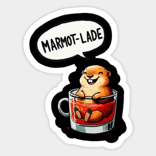 Marmotlade Sticker